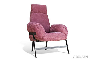 Кресло "Джаггер"; нераскл.; черный; Velvet Lux 31 (гр. 1/СМ)