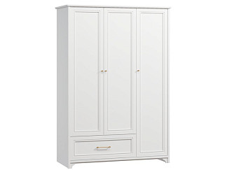 Распашной шкаф Монтео 3-137x200 Белый