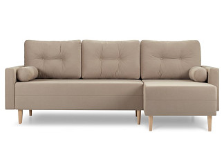 Диван угловой Нумо Velvet Coffe