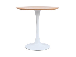 Кухонный стол Тюлип-3 80 Wood White