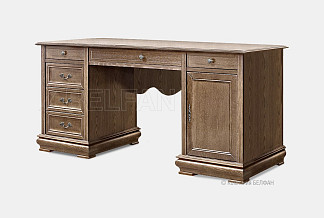 Стол письменный "Оскар" (2 тумбы); классик