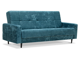 Орматек Диван-кровать Викко Hard (Ткань: Велюр Crash 09 Изумрудный) 190x120