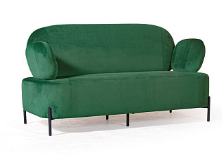 Орматек с металлическими опорами Dream (Ткань: Велюр Barkhat 19 Зеленый) 73x152