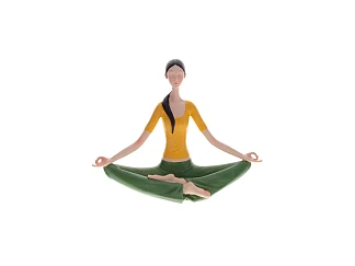 Фигурка декоративная Yoga