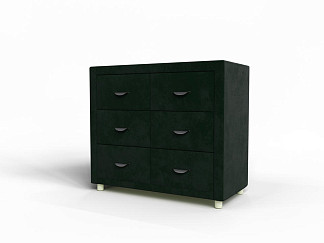 Комод Verda 2/6 (Ткань: Микровелюр Laska 19 Папоротник (Verda)) 92x48