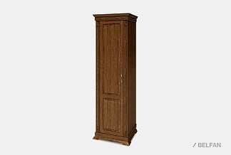 Шкаф 1-но дверный "Верди Люкс"; левый; дуб рустикаль с патиной