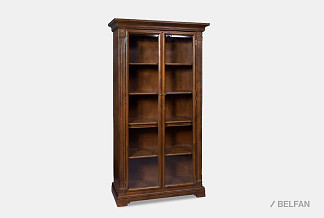 Шкаф для книг "Престиж"; ГМ 5939; беловежский орех