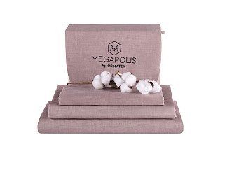 Комплект постельного белья Орматек Комплект Megapolis Touch Cotton (Хлопок Cappucino) 200x220