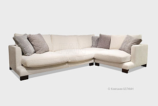 "Леформ" диван угловой; нераскл.; 2L901R; правый; венге; Antikvar 981+Antikvar 542+Eskimo 02 (гр. 4/АВ+НФ)