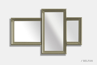 Зеркало настенное "Сакраменто"; олива