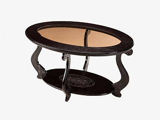 Стол журнальный Виват С (орех)