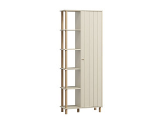 Стеллаж Моррис 80x205 Светло-бежевый