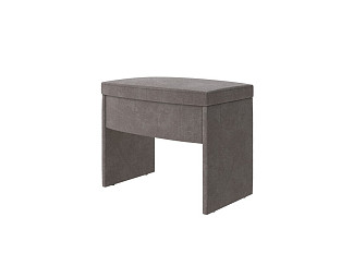 Пуфик Орматек Пуф Vittoria (Ткань: Велюр Sohu Латте) 57x39