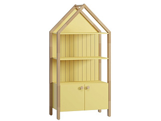 Стеллаж Руффи 88x178 Желтый