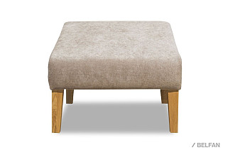 "Бруно" банкетка; нераскл.; Р-40 (лак); Velvet Lux 52 (гр.1/СМ)