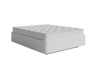 Кровать Fly Base с подъёмным механизмом (Велюр Teddy Снежный) 200x220