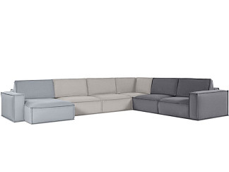 Диван модульный Этен 4 Vertical Mix