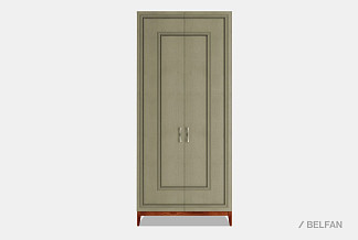 Шкаф 2-х дверный "Сакраменто" (с декором); олива, орех