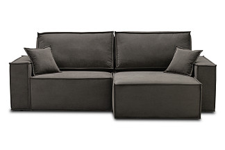 Диван Реймон с оттоманкой с мех. еврокнижка