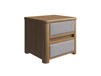 Тумба Орматек Wood Soft (Массив/Рогожка Антик (береза)/Nice Кремовый) 45x40