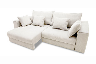 Диван Шери еврокнижка / белый