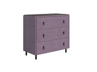 Комод Орматек Sofix (Велюр/ЛДСП Ultra Сливовый/Дуб Кантербери) 92x46