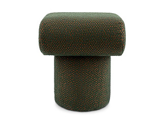 Пуф Плум Букле Зеленый