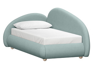 Кровать Табия 120 Шенилл Мятный