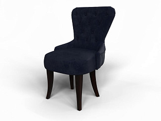 Стул Verda Lark (Ткань: Микровелюр Laska 32 Синий кит (Verda)) 57x66