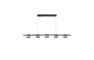 Подвесная люстра Twix L1180*W100*H1200/1800 5*LED*6W