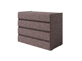 Комод Орматек Prime (Ткань: Велюр Gratta 8 Брауни) 105x55