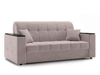 Орматек Диван-кровать Berlin 1 Middle (Ткань: Велюр Omega 04 Бежевый) 160x204