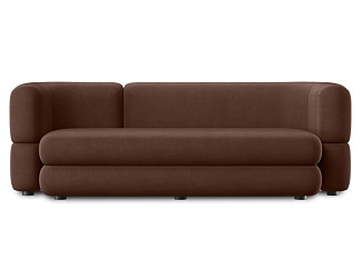 Диван прямой Brera Velour Cinnamon