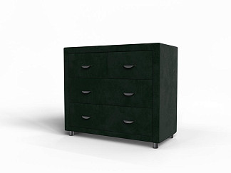 Комод Verda 2/4 (Ткань: Микровелюр Laska 19 Папоротник (Verda)) 92x48