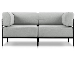 Диван модульный Нолан 2 Шенилл Светло-серый