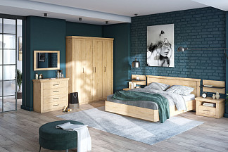 Спальный гарнитур Магнум 6 (4 элемента)