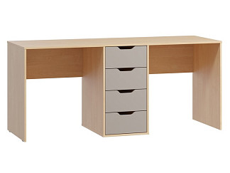 Письменный стол Клоди 173x60 Латте/Береза