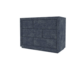 Комод Verda Modern (Ткань: Микрошенилл Rialto Синий апатит) 48x106