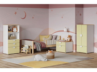 Модульная детская Милна-6 Lime