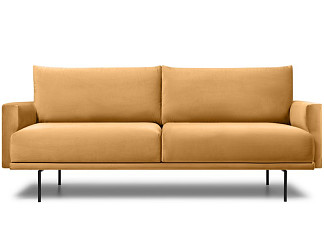 Диван прямой Мисл Barhat Wet Sand