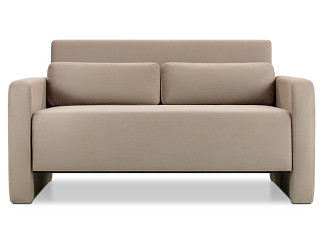 Диван прямой Ланер-Мини 120 Velvet Coffe