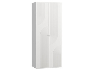 Распашной шкаф Монсон 2-90x222 Белый