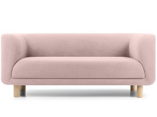 Кушетка Венето Velvet Poudre