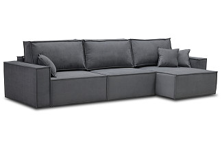 Диван Реймон с оттоманкой МАКС с мех. еврокнижка