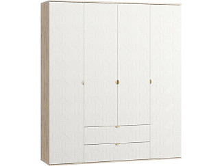 Распашной шкаф Монблан-4 Fancy Milk