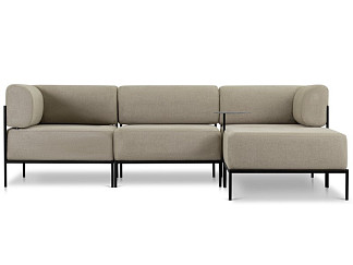 Диван модульный Нолан 4 Шенилл Латте