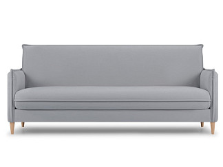 Диван прямой Дара Velvet Silver