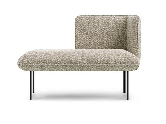 Кушетка Наск Букле Бежевый