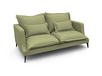 Орматек Mores 2-х местный Soft (Ткань: Шенилл Canvas olive) 104x186