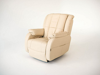Кресло Массажное кресло Ormatek Massage Home Comfort (Экокожа светло-бежевое) 112x90